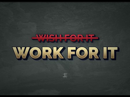 Work For It on Sale