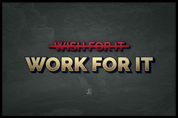 Work For It on Sale