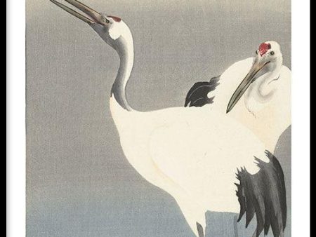 Ohara Koson - Crane bird Online