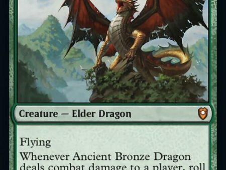 Ancient Bronze Dragon [Commander Legends: Battle for Baldur s Gate] Online Sale