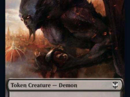 Demon    Copy Double-Sided Token [Streets of New Capenna Commander Tokens] Online now