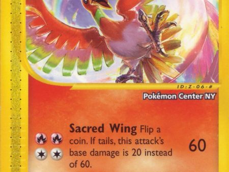 Ho-oh (52) (Pokemon Center NY Promo) [Wizards of the Coast: Black Star Promos] Sale