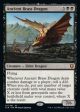 Ancient Brass Dragon [Commander Legends: Battle for Baldur s Gate] For Sale