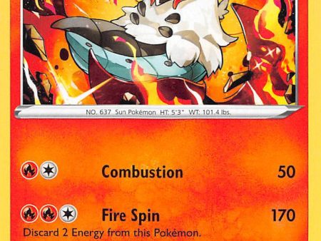 Volcarona (24 198) (Cinderace Stamp #44) [Battle Academy 2022] Fashion