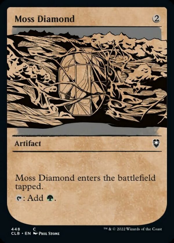 Moss Diamond (Showcase) [Commander Legends: Battle for Baldur s Gate] Online now