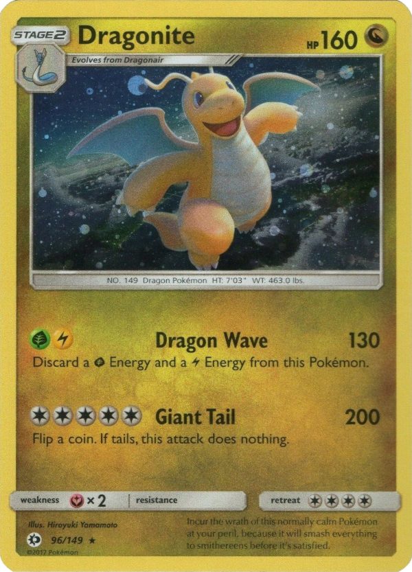 Dragonite (96 149) (Cosmos Holo) [Sun & Moon: Base Set] Supply