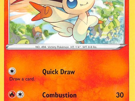 Victini (007 073) (Cinderace Stamp #53) [Battle Academy 2022] For Sale