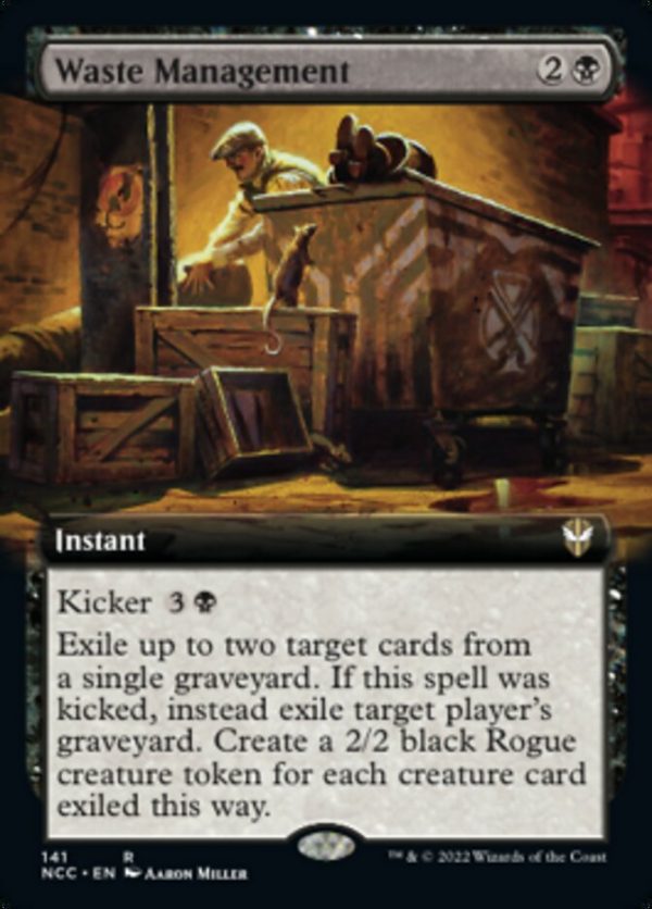 Waste Management (Extended Art) [Streets of New Capenna Commander] Discount