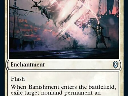 Banishment [Commander Legends: Battle for Baldur s Gate] Hot on Sale