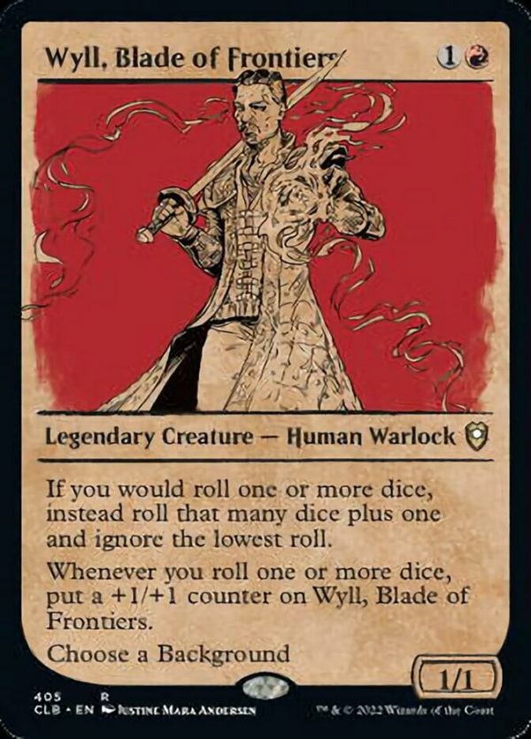 Wyll, Blade of Frontiers (Showcase) [Commander Legends: Battle for Baldur s Gate] Sale