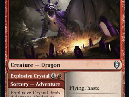 Amethyst Dragon    Explosive Crystal [Commander Legends: Battle for Baldur s Gate] on Sale