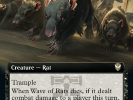 Wave of Rats (Extended Art) [Streets of New Capenna Commander] Hot on Sale