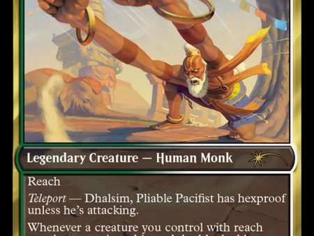 Dhalsim, Pliable Pacifist [Secret Lair Drop Series] For Cheap