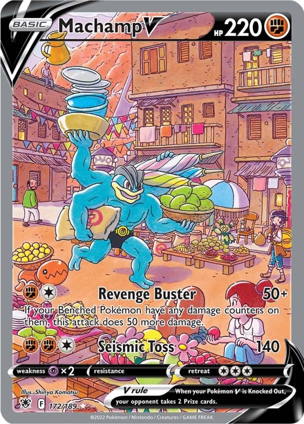 Machamp V (172 189) [Sword & Shield: Astral Radiance] Discount