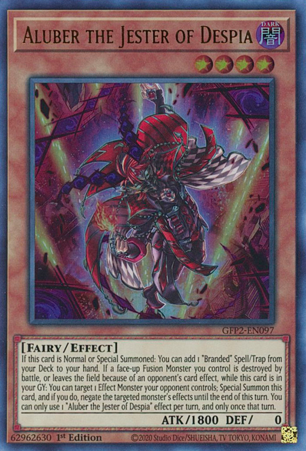 Aluber the Jester of Despia [GFP2-EN097] Ultra Rare Sale