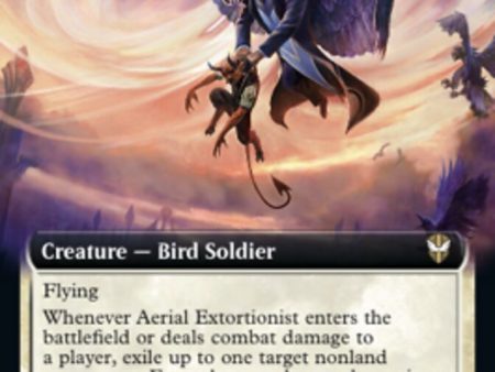 Aerial Extortionist (Extended Art) [Streets of New Capenna Commander] Online now