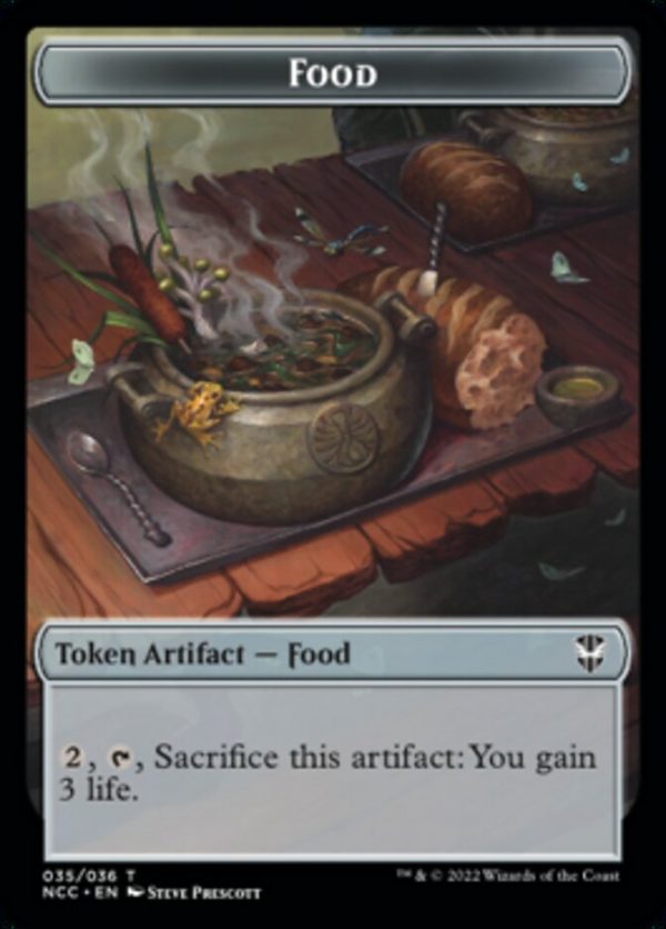 Food    Citizen Double-Sided Token [Streets of New Capenna Commander Tokens] Cheap