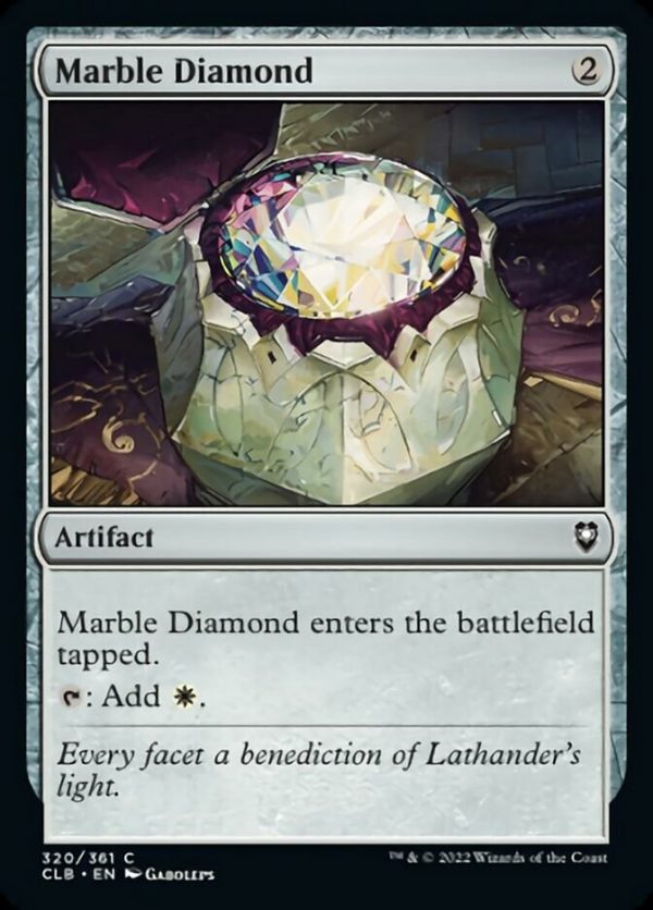 Marble Diamond [Commander Legends: Battle for Baldur s Gate] Discount