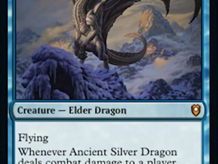 Ancient Silver Dragon [Commander Legends: Battle for Baldur s Gate] For Discount