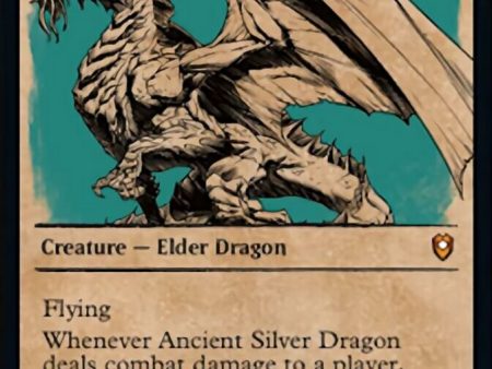 Ancient Silver Dragon (Showcase) [Commander Legends: Battle for Baldur s Gate] on Sale