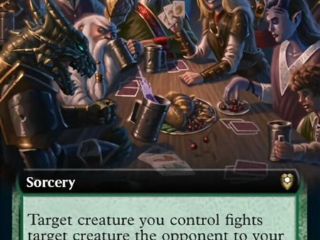 Barroom Brawl (Extended Art) [Commander Legends: Battle for Baldur s Gate] Online Sale