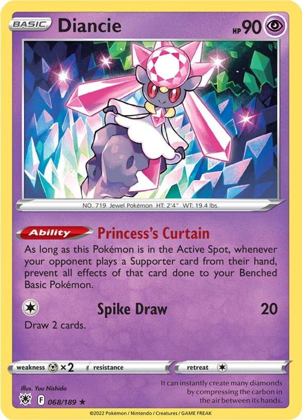 Diancie (068 189) [Sword & Shield: Astral Radiance] Hot on Sale