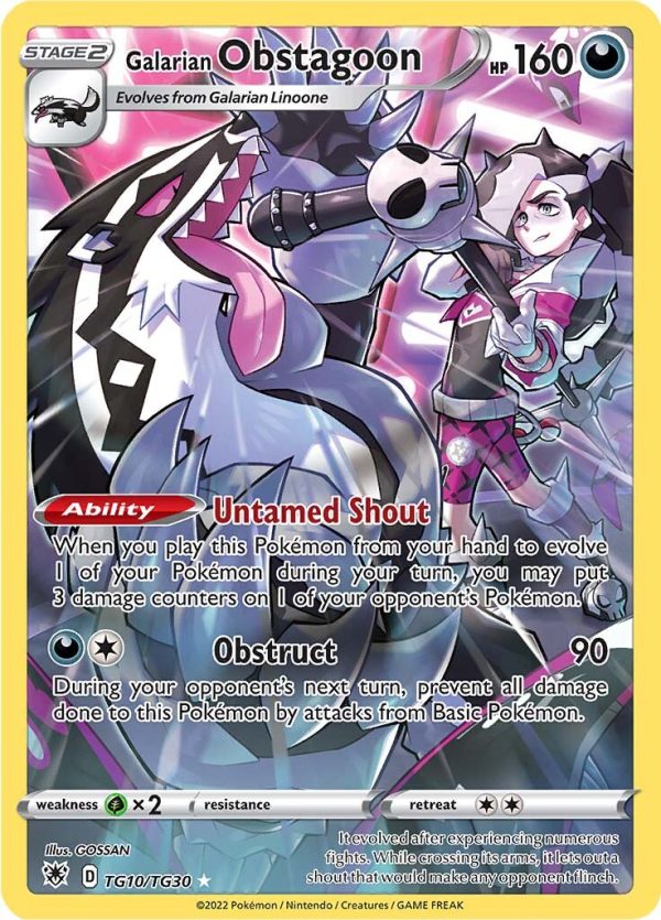 Galarian Obstagoon (TG10 TG30) [Sword & Shield: Astral Radiance] Supply