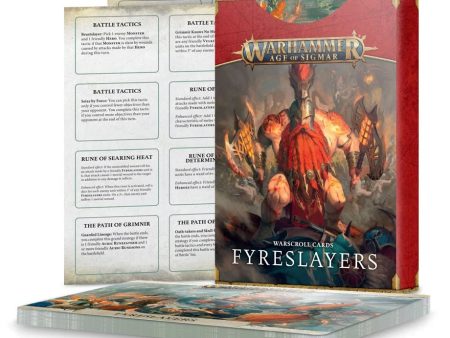 Fyreslayers Warscroll Cards Sale