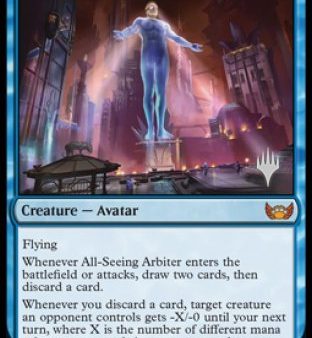 All-Seeing Arbiter (Promo Pack) [Streets of New Capenna Promos] Online now