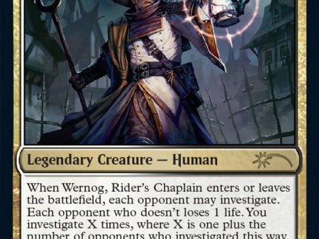 Wernog, Rider s Chaplain [Secret Lair: Universes Within] Online Hot Sale