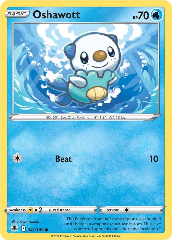 Oshawott (041 189) [Sword & Shield: Astral Radiance] on Sale