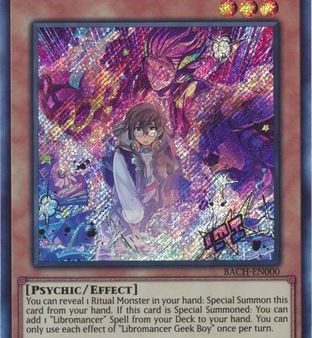 Libromancer Geek Boy [BACH-EN000] Secret Rare Fashion