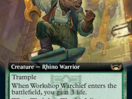 Workshop Warchief (Extended Art) [Streets of New Capenna] Online