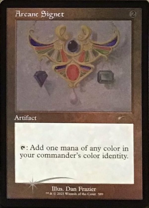 Arcane Signet (Retro) (Foil Etched) [Secret Lair Drop Promos] For Discount