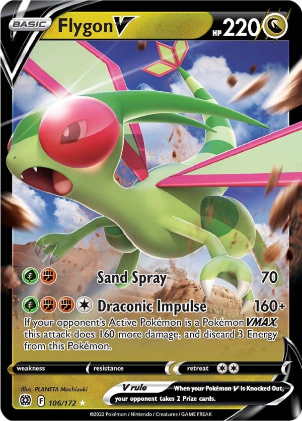 Flygon V (106 172) [Sword & Shield: Brilliant Stars] on Sale