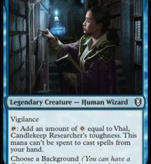 Vhal, Candlekeep Researcher [Commander Legends: Battle for Baldur s Gate] Online now