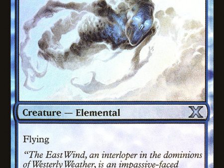 Air Elemental (Premium Foil) [Tenth Edition] For Sale