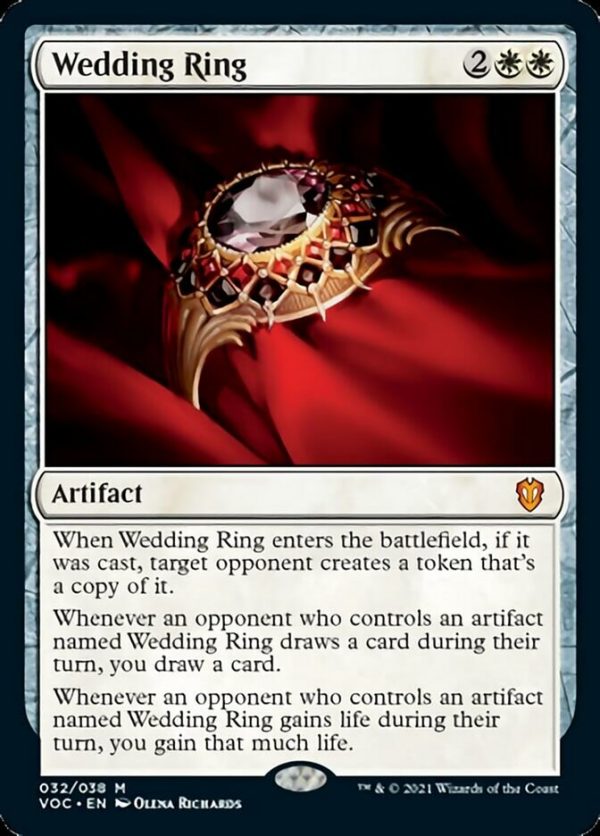 Wedding Ring [Innistrad: Crimson Vow Commander] Cheap