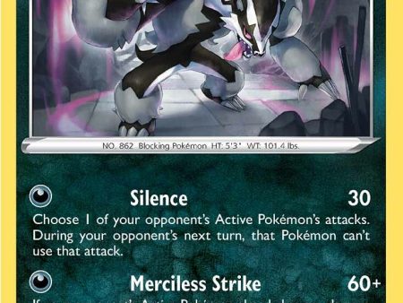 Galarian Obstagoon (161 264) [Sword & Shield: Fusion Strike] Supply