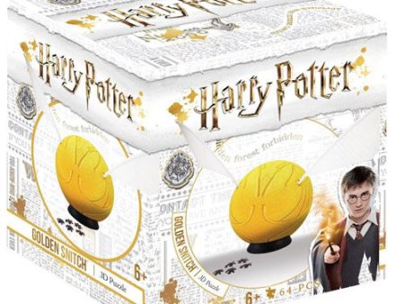 Harry Potter Golden Snitch 3inch 3d puzzle Fashion