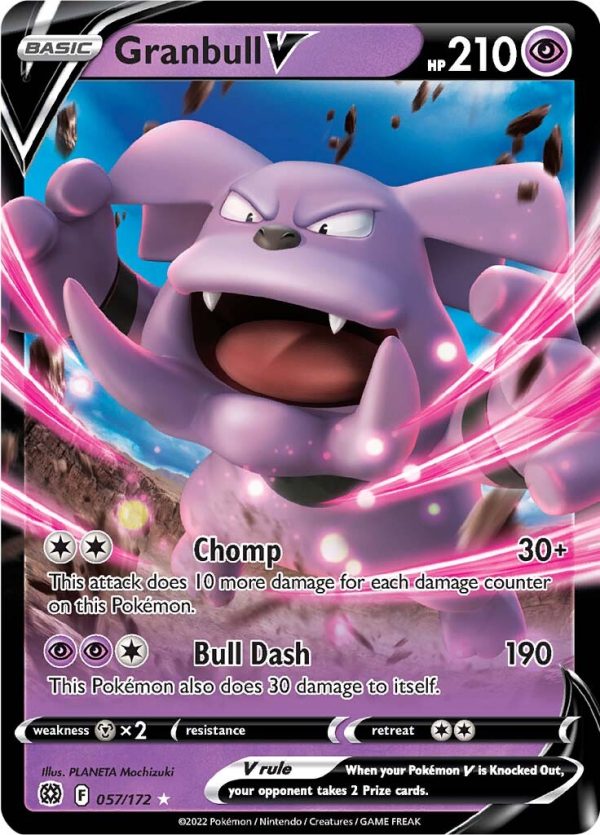 Granbull V (057 172) [Sword & Shield: Brilliant Stars] For Sale