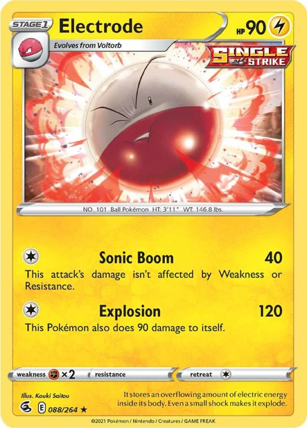 Electrode (088 264) [Sword & Shield: Fusion Strike] Online Hot Sale