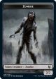 Zombie    Zombie Double-Sided Token (005 MIC 005 MID) [Innistrad: Midnight Hunt Commander Tokens] Discount