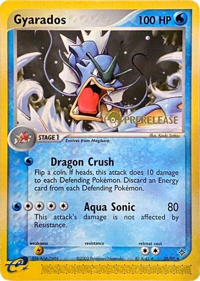 Gyarados (32 97) (Prerelease Promo) [EX: Dragon] Discount