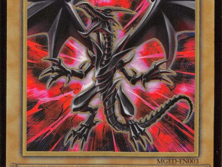 Red-Eyes Black Dragon (Alternate Art) [MGED-EN003] Gold Rare Online now