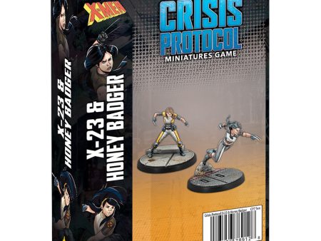 Marvel: Crisis Protocol - X-23 & Honey Badger Online Hot Sale