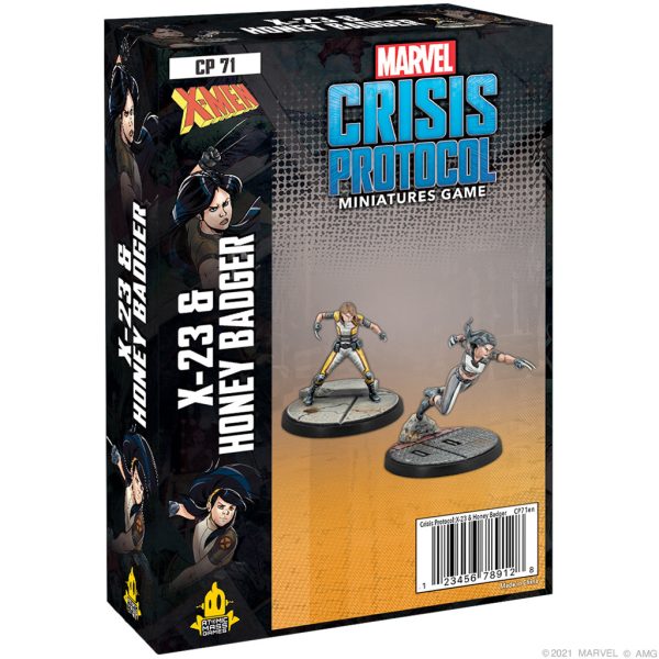 Marvel: Crisis Protocol - X-23 & Honey Badger Online Hot Sale