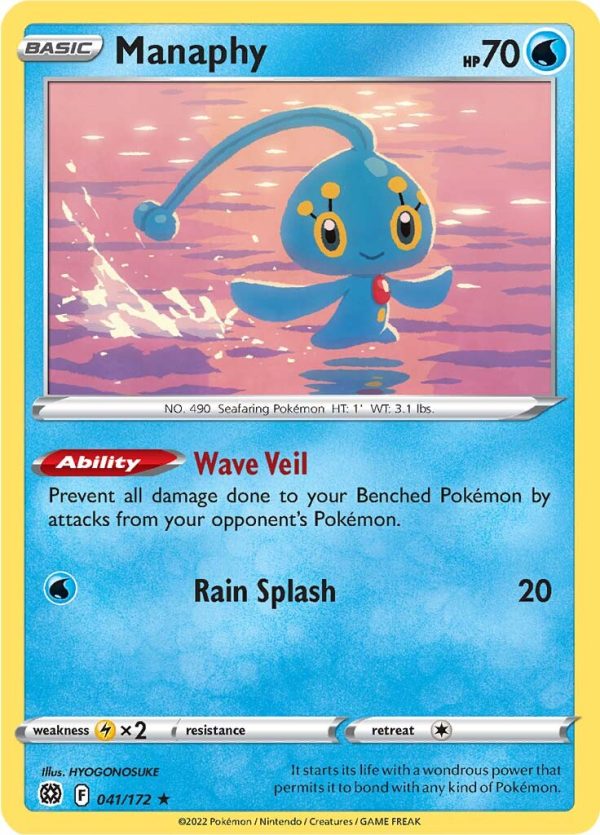 Manaphy (041 172) [Sword & Shield: Brilliant Stars] Discount