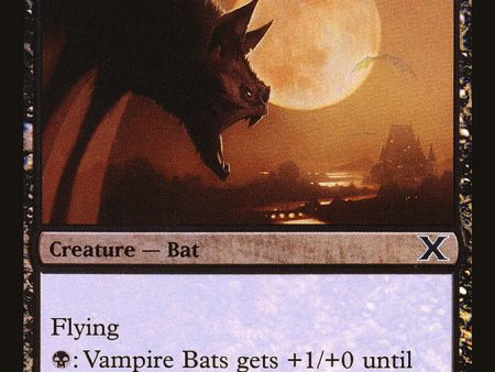 Vampire Bats (Premium Foil) [Tenth Edition] Sale