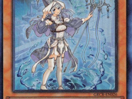 Water Enchantress of the Temple [GRCR-EN026] Collector s Rare on Sale